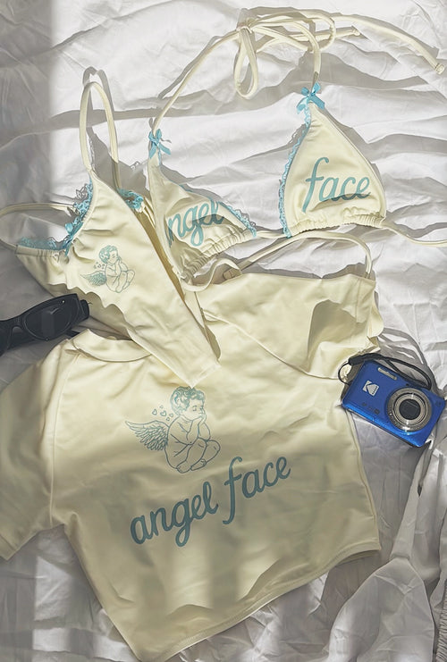 Angel Face Baby Tee Rash Shirt